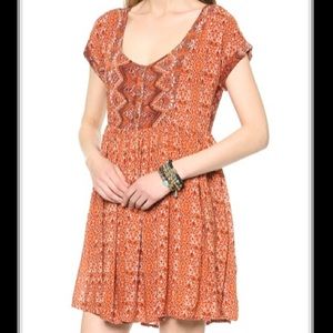 Free People Babydoll Dress